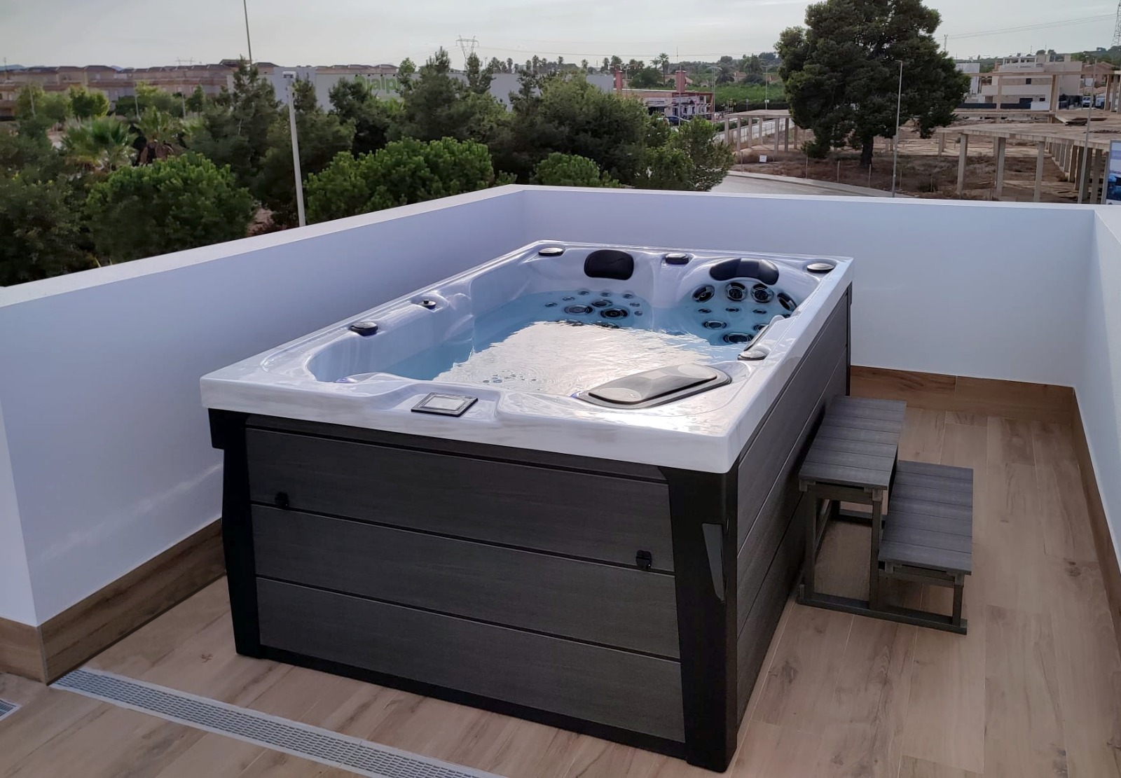 Jacuzzi controleren